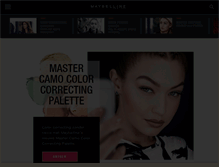 Tablet Screenshot of maybelline.nl
