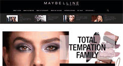 Desktop Screenshot of maybelline.gr